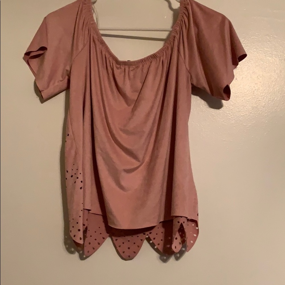 Suede top - Picture 2 of 2